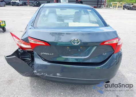 2017 Toyota Corolla Le z USA, uszkodzony, nr VIN 2T1BURHE9HC840121
